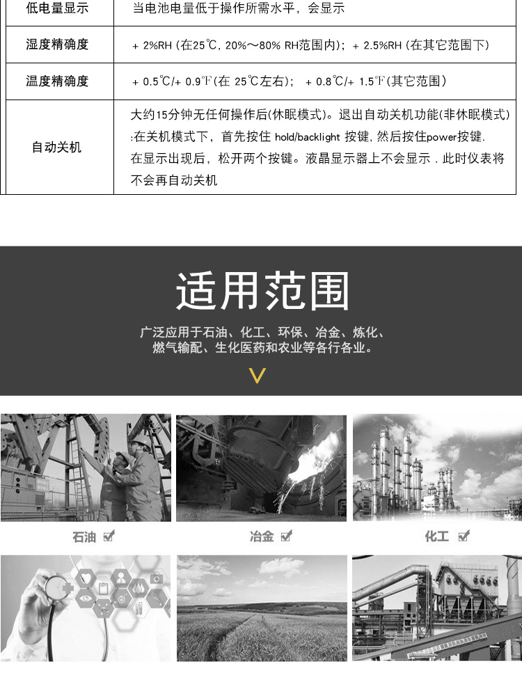防爆溫濕度檢測儀（yí）YWSD-100A